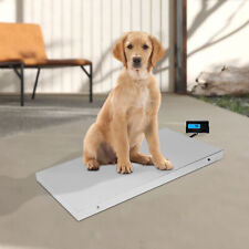 300kg Digitalwaage Paketwaage Veterinärwaage Große Tierwaage LCD Plattformwaage