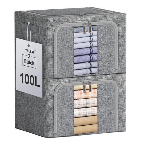 Aufbewahrungsbox 100l 2er - aufbewahrungsbox, set