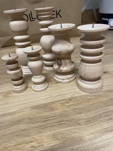 Kerzenständer aus holz - aus,