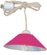 Deckenlampe, Hängelampe pink