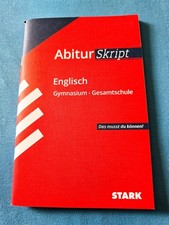 Abitur Skript Englisch Abitur