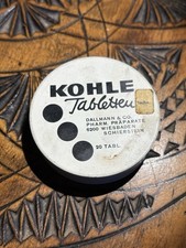 🥫 Alte Blechdose Kohle