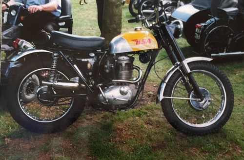 Bsa motorrad farbfotos x - bsa, --