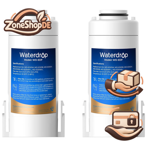 Waterdrop edf filter - edf, für