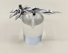 Wunderschöne Jugendstil Brosche 925 Silber 1900 Antik Alt Schmuck