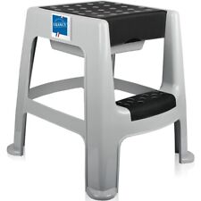 Trittschemel Trittstufe 2 Stufen Bad Tritt Hocker mit Trittleiter stapelbar