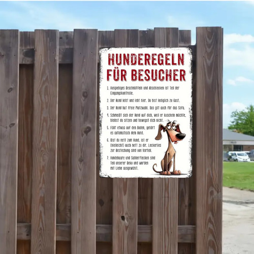 Lustiges blechschild - lustiges, –