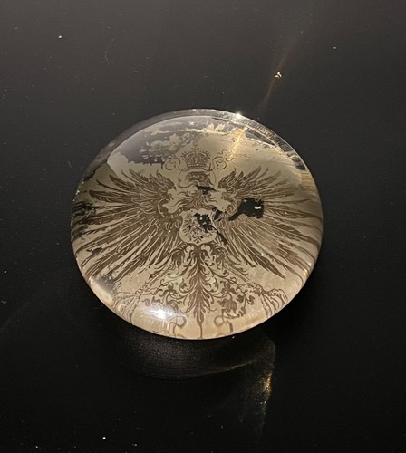 Alter briefbeschwerer glas mit - alter,