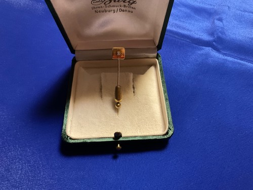 Antik 585 gold reversnadel - antik,