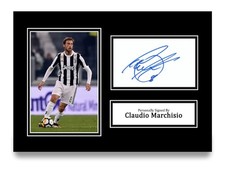 Claudio Marchisio signed A4