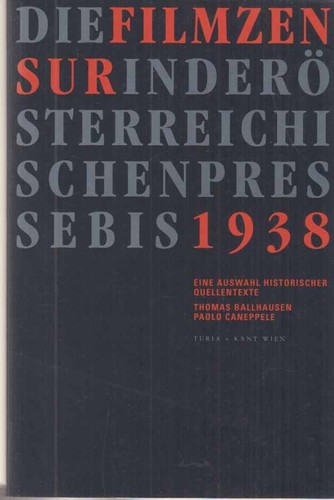 Die filmzensur der - die,