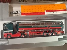 Herpa 234153 Mercedes-Benz Actros LH Chrom-Tank-Sattelzug "Franz Fischer"