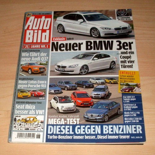 Auto zeitung zeitschrift heft - zeitung,