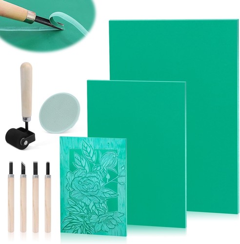 Linolschnitt set mit - set,