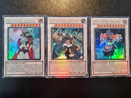 Odin loki thor herr - yu-gi-oh!,
