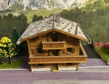 Wunderschönes Alpen Haus H0, aus echtem Holz, Berge, Schweiz, Alpen, toll gebaut