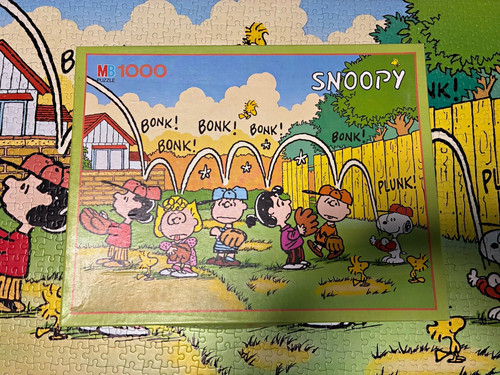 Puzzle snoopy 1000 teile - mb,