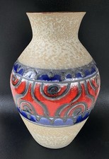 70er Jahre FAT LAVA Carstens Keramik Vase