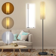 LED Stehleuchte, 3 Farbtemperaturen Standleuchte Leselampe mit Lampenschirm