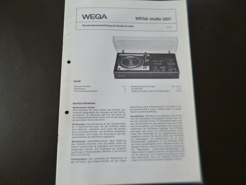 Original service manual - service,