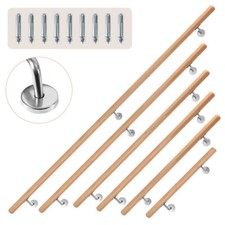 Buche Handlauf Haltegriff Geländer Bausatz Handlaufträger 50-200cm