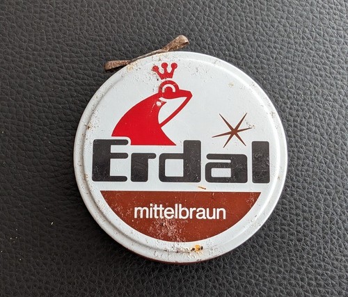 1970 vintage erdal dose metal - dose,