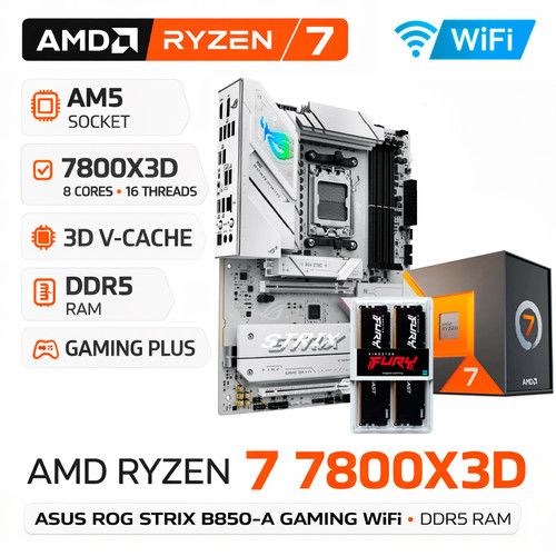 Amd ryzen 7800x3d asus - amd,