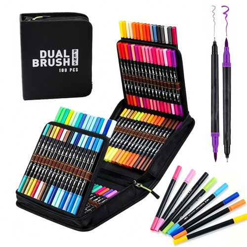 100 farbe marker - marker, set