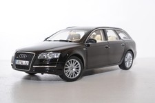 AUDI A6 C6 3.2 V6 AVANT PHANTOM BLACK 1:18 NOREV DEALER VERY RARE
