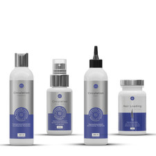 Anti-Haarausfall Quartett - Set Haarpflege Produkte für dichteres, volleres Haar