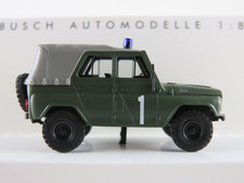 Busch 52120 UAZ-469 (1972) "Bundeswehr (D)" in mattolivgrün/grau 1:87/H0 NEU/OVP