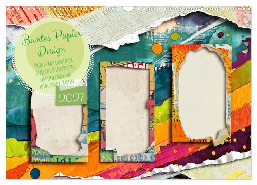Buntes papier design - papier,