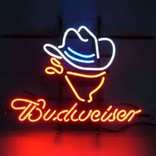 BVD Cowboy 17"x14" Neon Sign