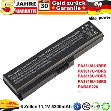 Akku fÜR TOSHIBA Satellite