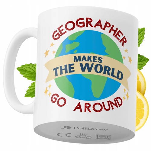 Polidraw geografen tasse - geografen,
