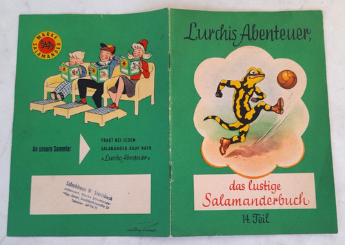 Lurchis abenteuer salamander - abenteuer,