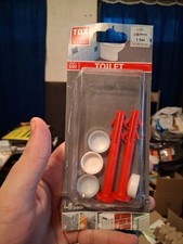 TOX Toilet Stand-WC-Befestigung Set Allzweckdübel - Schrauben fehlen!