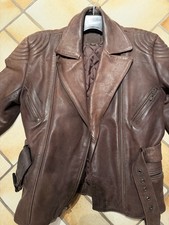 Louis Lederjacke Bikerjacke Leder Jacke Damen Vintage 38 Motorrad Motorradjacke