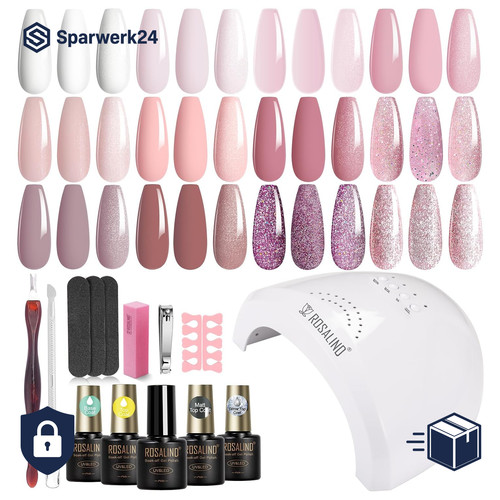 Nagellack set mit 48w - set, lampe