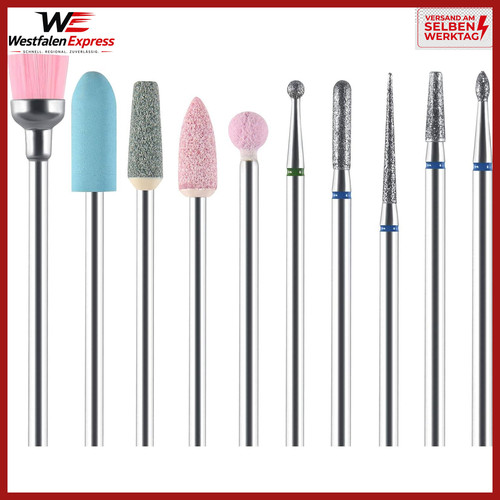 Nagelfräser bits set - nagelfräser,