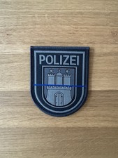 Polizei Patch Hamburg TBL HH Landeswappen Abzeichen SEK BFE BPH USK