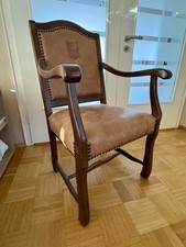 Ratsherrenstuhl / Lederstuhl /