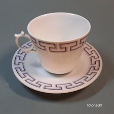 1870 Kaffeetasse + UT. - C.T. Tielsch Altwasser SCHLESIEN - Mäandermuster - RAR