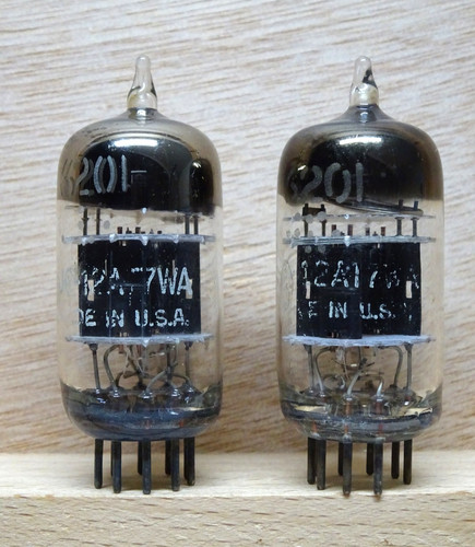 Pair general electric 12at7wa - general,
