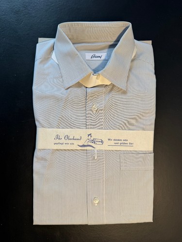 Brioni herren hemd langarm - hemd, gr