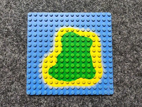 Lego 3867p01 basisplatte insel - lego,