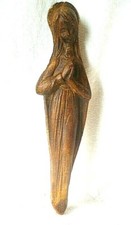 Madonna Figur Gips 34 cm