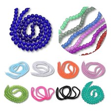 100 Stück Glasperlen 6mm