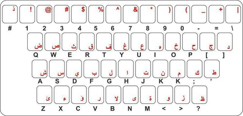 Aufkleber sticker tastatur - aufkleber,