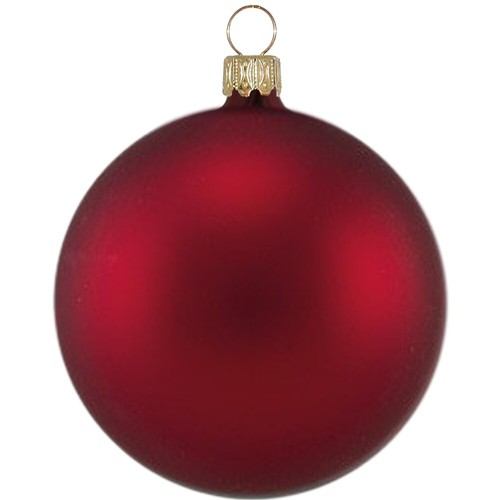 Weihnachtskugel set stierblut - set,